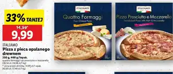 Lidl Pizza prosciutto z mozzarelą Italiamo oferta