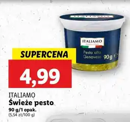 Lidl Pesto zielone Italiamo oferta