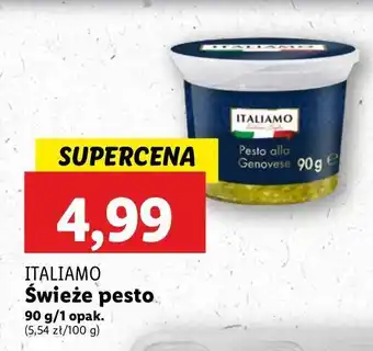 Lidl Pesto zielone Italiamo oferta