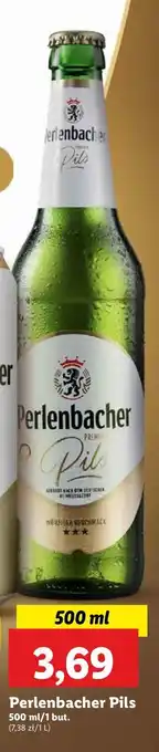 Lidl Piwo Perlenbacher Premium Pils oferta