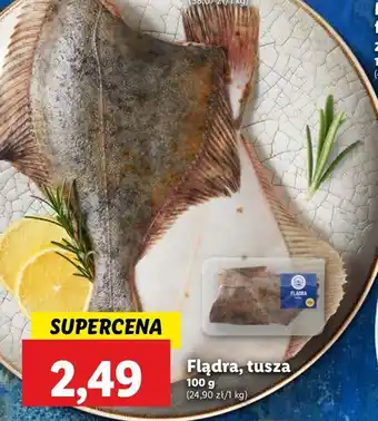 Lidl Flądra tusza Codziennie Ryba W Lidlu oferta