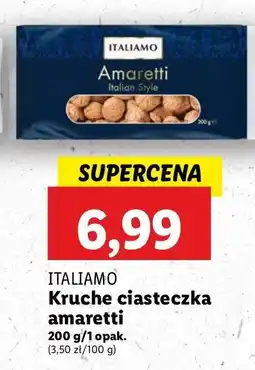 Lidl Ciastka amaretti Italiamo oferta