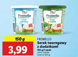 Lidl Serek z ziołami Pilos Fromello oferta