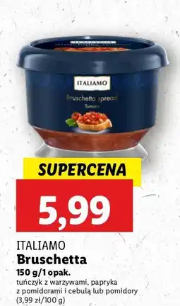 Lidl Bruschetta z papryką Italiamo oferta