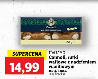 Lidl Cannoli waniliowe Italiamo oferta