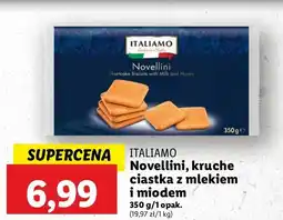 Lidl Ciastka śmietankowe z miodem Italiamo oferta