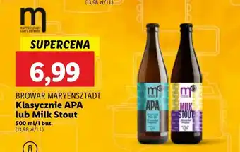 Lidl Piwo Apa oferta