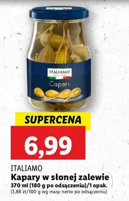 Lidl Kapary w słonej zalewie Italiamo oferta