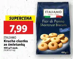 Lidl Ciastka kruche śmietankowe Italiamo oferta