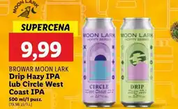 Lidl Piwo circle west coast ipa Moon Lark oferta