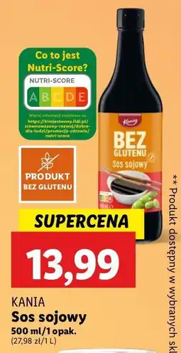 Lidl Sos sojowy Kania oferta