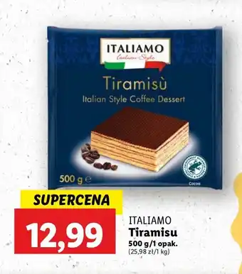 Lidl Tiramisu Italiamo oferta