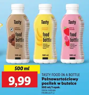 Lidl Napój malinowy Tasty oferta