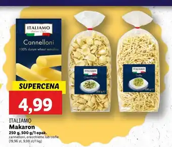 Lidl Makaron cannelloni Italiamo oferta