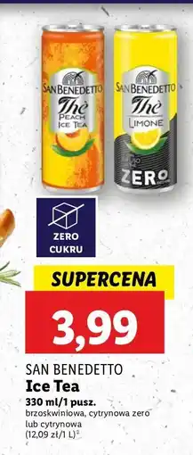 Lidl Napój limone San Benedetto Zero oferta