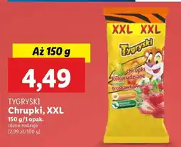 Lidl Chrupki truskawkowe Tygryski oferta