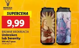 Lidl Piwo Serenity oferta