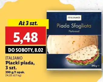 Lidl Placki piada sfogliata Italiamo oferta