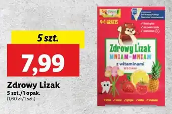 Lidl Lizak z witaminami Mniam Zdrowy oferta