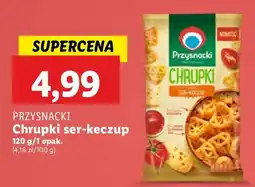 Lidl Chrupki serowo-ketchupowe Przysnacki oferta