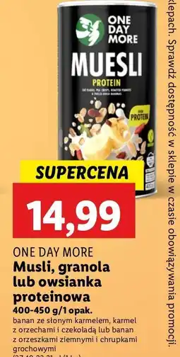 Lidl Musli proteinowe One Day More oferta