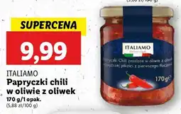 Lidl Papryczki chilli w oliwie z oliwek Italiamo oferta