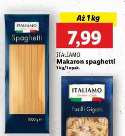 Lidl Makaron spaghetti Italiamo oferta