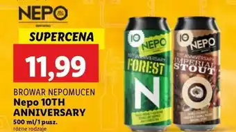 Lidl Piwo imperial stout Nepomucen oferta