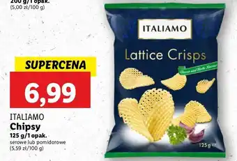 Lidl Chipsy pomidorowe Italiamo oferta