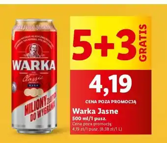 Lidl Piwo Warka oferta