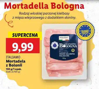 Lidl Wędlina mortadela bologna Italiamo oferta