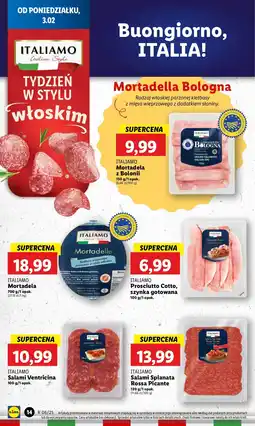 Lidl Mortadela Italiamo oferta