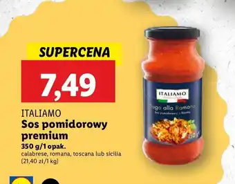 Lidl Sos sugo alla toscana Italiamo oferta