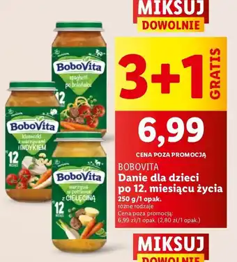 Lidl Warzywa w potrawce z cielęciną Bobovita oferta