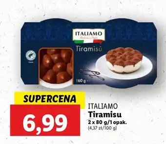 Lidl Deser tiramisu Italiamo oferta