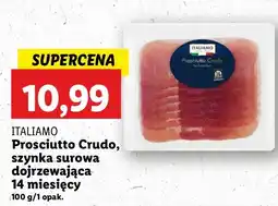 Lidl Szynka surowa prosciutto Italiamo oferta