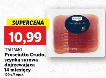 Lidl Szynka surowa prosciutto Italiamo oferta