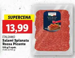 Lidl Salami rossa picante Italiamo oferta