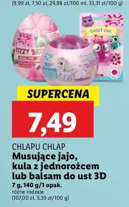 Lidl Balsam do ust sweet owl Chlapu Chlap oferta