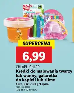 Lidl Galaretka do kąpieli z zabawką Chlapu Chlap oferta