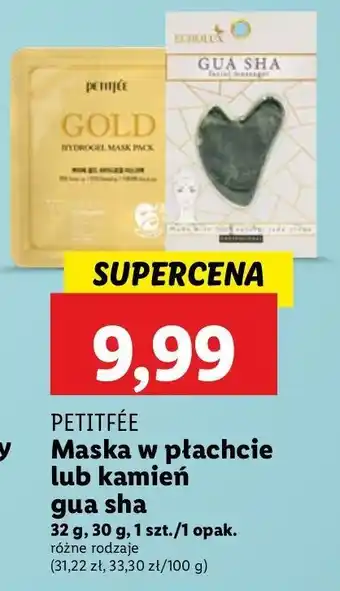 Lidl Kamień z zielonego jadeitu gua sha Echolux oferta