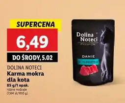 Lidl Karma dla kota z tuńczyka Dolina Noteci oferta