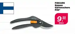 Netto FISKARS Bypass Gartenschere P26 oferta