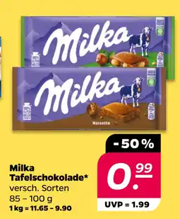 Netto Milka Tafelschokolade oferta