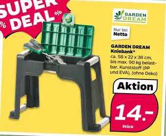 Netto GARDEN DREAM Kniebank oferta