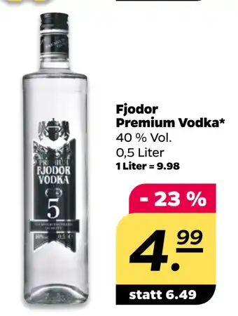 Netto Fjodor Premium Vodka oferta