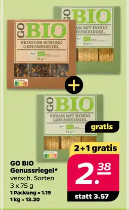 Netto GO BIO Genussriegel oferta