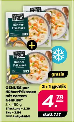 Netto GENUSS pur Hühnerfrikassee mit zartem Gemüse oferta