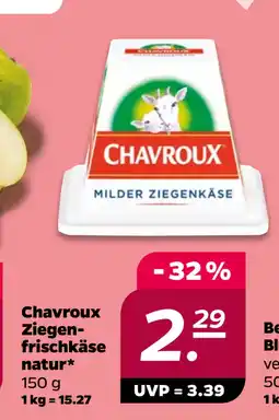 Netto Chavroux Ziegenfrischkäse natur oferta