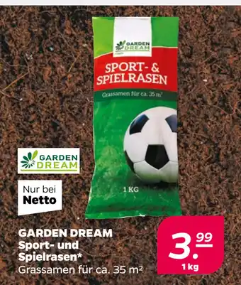 Netto GARDEN DREAM Sport- und Spielrasen oferta